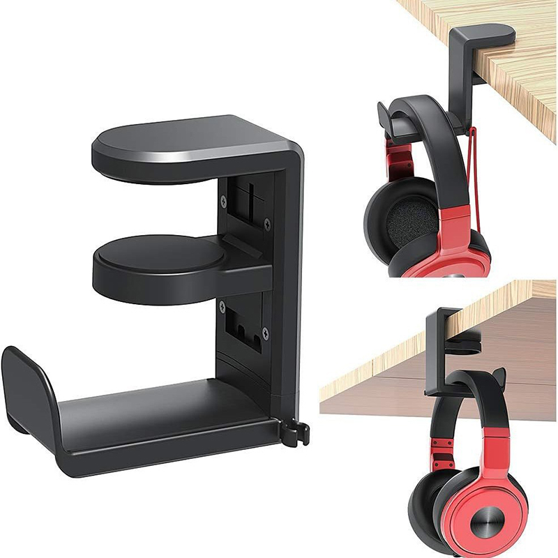 Headphone Stand Desk - حامل سماعات رأس للألعاب على الكمبيوتر