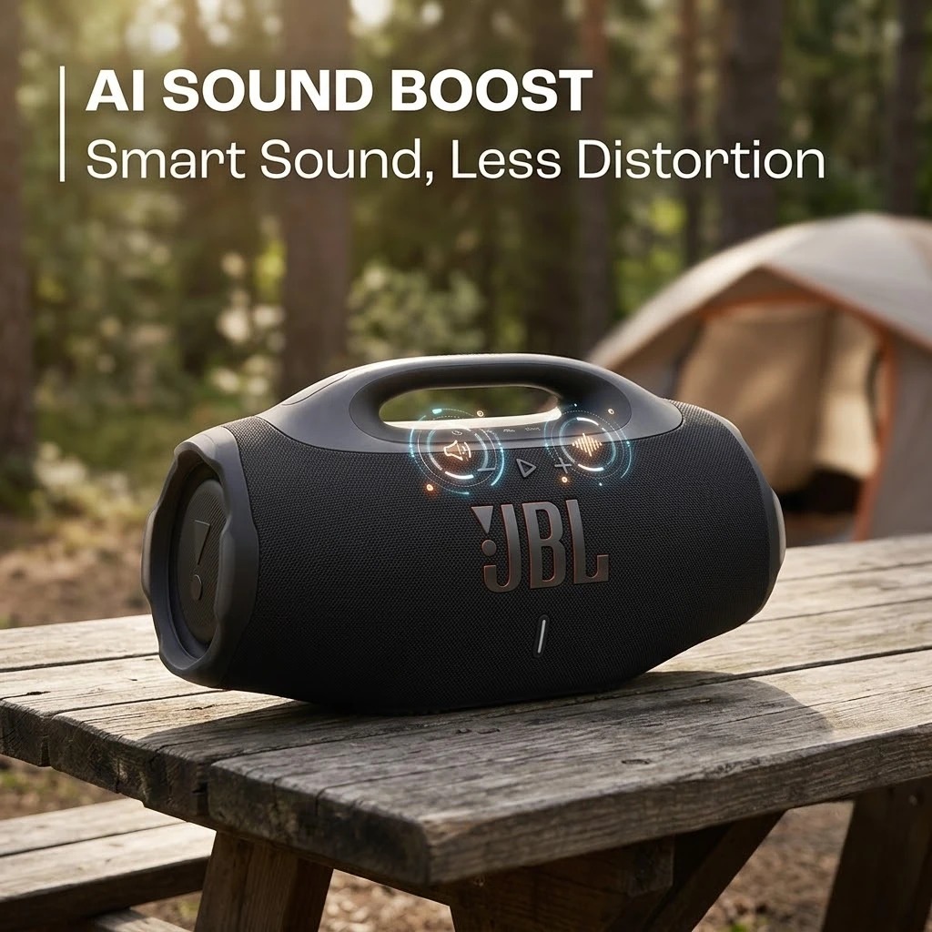 JBL BOOMBOX 4 مكبر صوت لاسلكي  - مراجعة Jbl Speaker Go 4 وسعره
