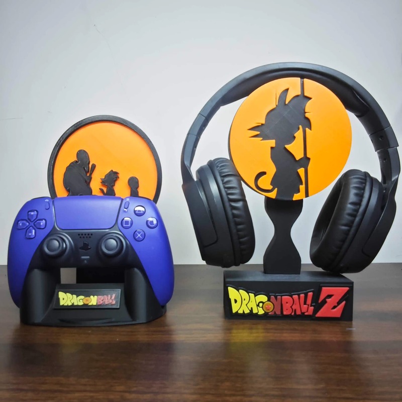 أنيمي لعبة دراغون بول Z الشكل  - مراجعة Headphone Stand Desk وسعره