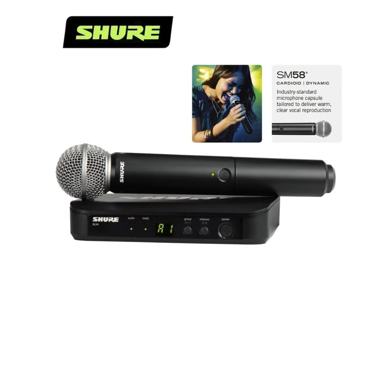 نظام ميكروفون لاسلكي Shure BLX - مراجعة Shure Mic Mv7 وسعره