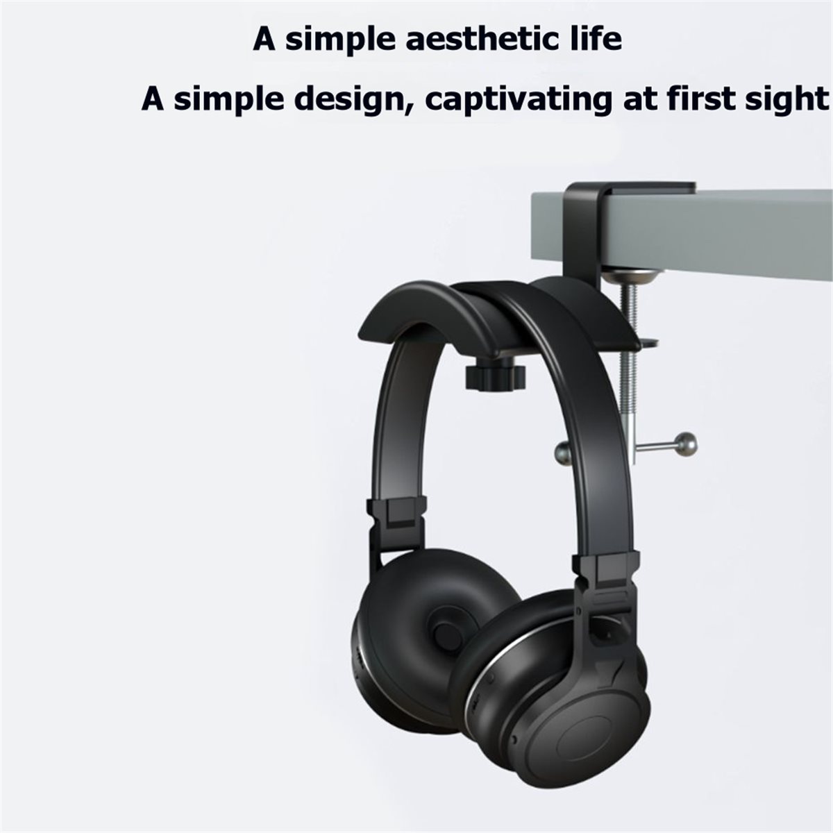 حامل سماعات الألعاب DT75BG قاب - مراجعة Headphone Stand Desk وسعره